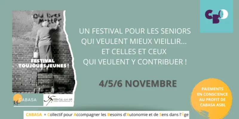 Un festival pour les soniors - 4/5/6 Novembre